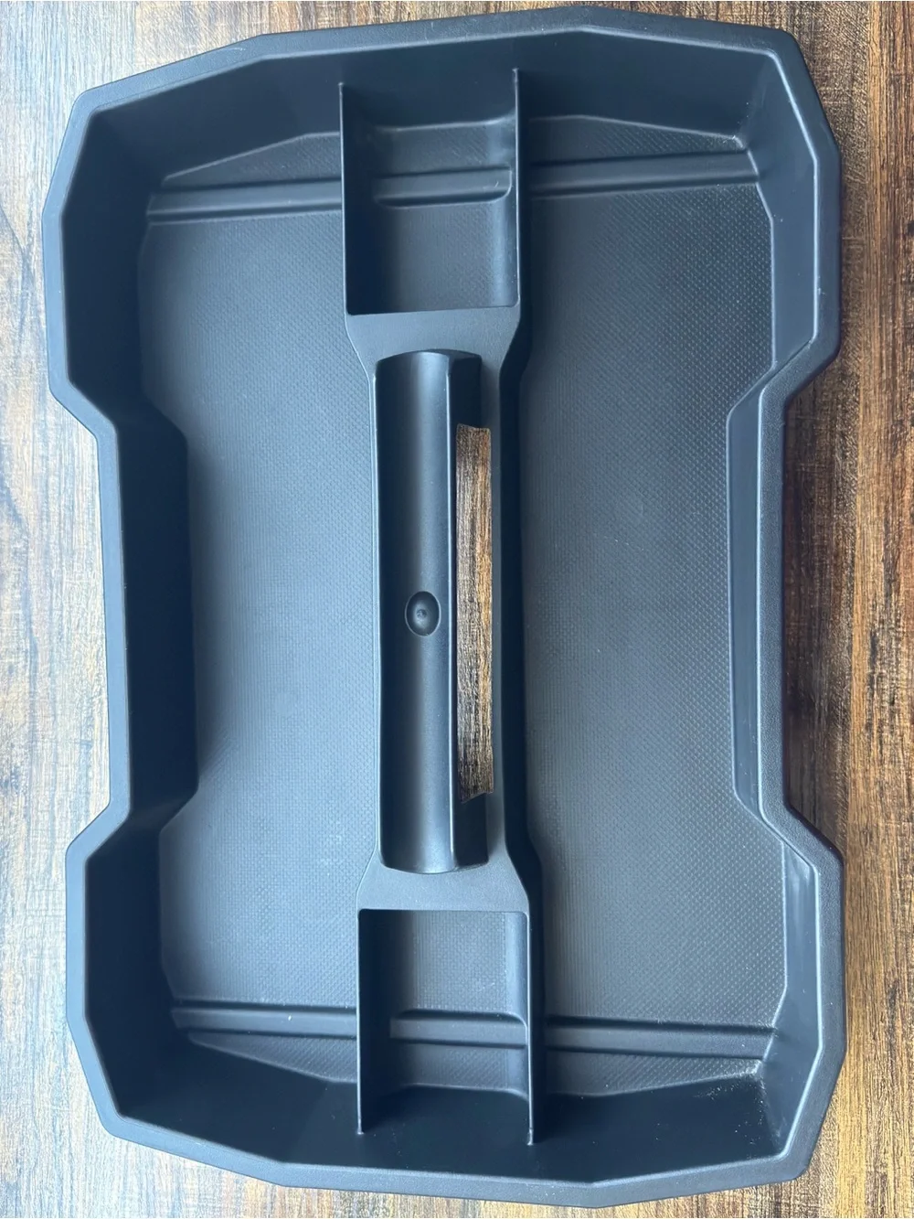 New Black Plastic Utility Cleaning Tool Caddy Tray Box with Handle